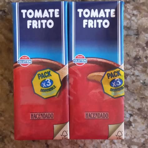 Tomate Frito Hacendado kalorie kJ a nutriční hodnoty