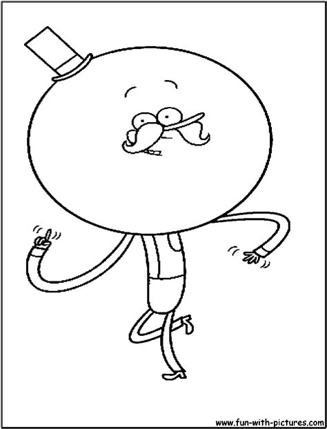 As your child gets involved, you may add small details about them. Regularshow Pops Coloring Page