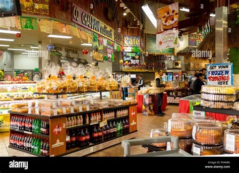 Mexican Food Store Interior With Goods In Phoenix Arizona Usa Stock