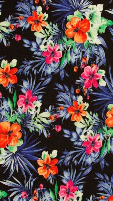 Check spelling or type a new query. iPhone Wallpaper - Tropical/Floral tjn | Tropical print ...