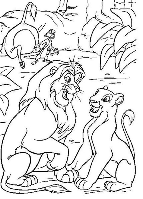 Lion King Coloring Pages Coloring Home