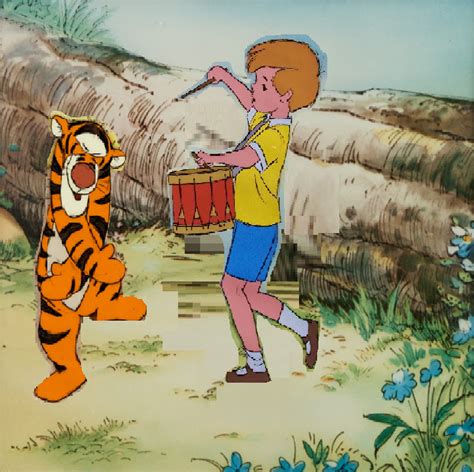 Image Tigger And Christopher Robin In Disney Winnie The Pooh And The