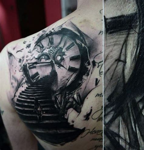 The clock represents time, and people always say time is money, that time is the most valuable things that we should receive gratitude. Top 80 Mind-Blowing Clock Tattoos [2021 Inspiration Guide ...