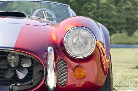 Red Sports Car Front View Stock Photo Image Of Transport 12626456