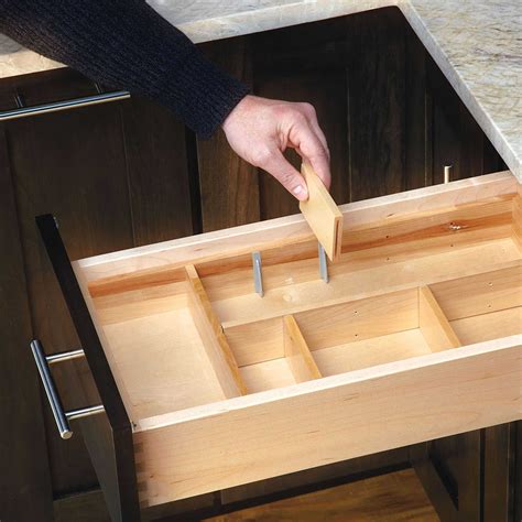 Rev A Shelf Adjustable Wood Drawer Organizer Kit Bed Bath And Beyond