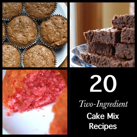 20 Two Ingredient Cake Mix Recipes Delishably
