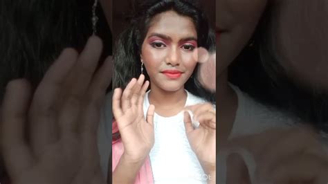 Day 6 Pretty In Pink🌸 Navratri Series Wid Ashmitha Makeupshorts