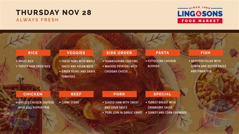 Make this gravy and you'll bless. NoticiaCla - Thanksgiving menu na Ling & Sons Food Market