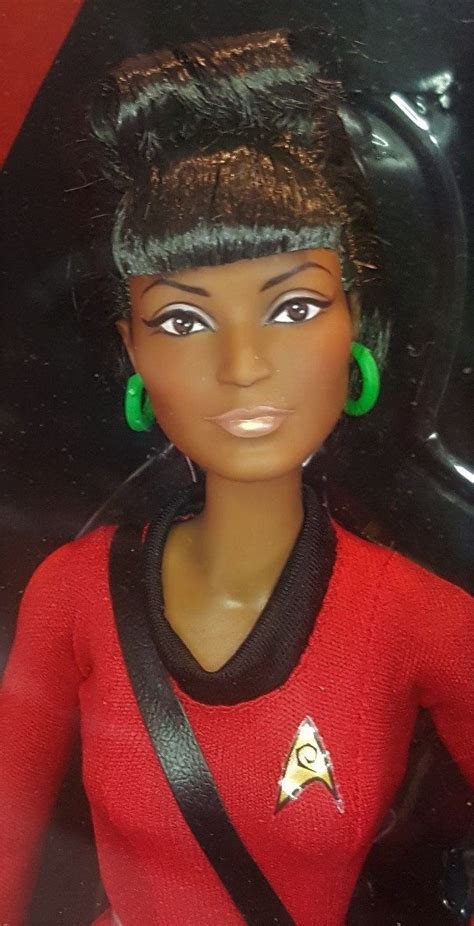 Lieutenant Uhura Doll Star Trek 50th Anniversary Barbie Etsy In 2021