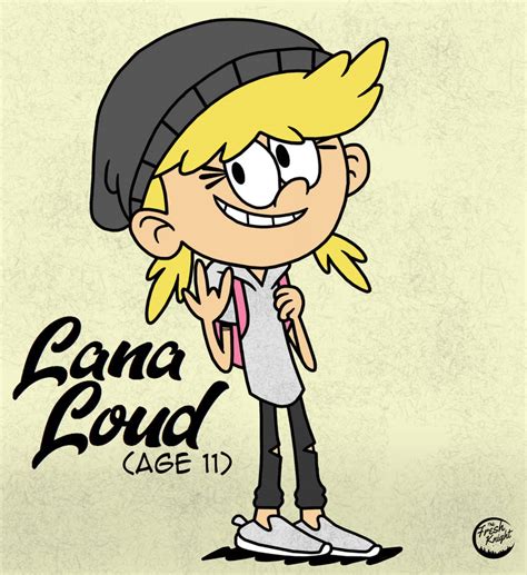 Lana Loud Age 11 By Thefreshknight On Deviantart