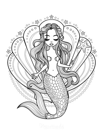 You may print them as many 57 Mermaid Coloring Pages | Free Printable PDFs