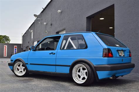 1992 Volkswagen Golf Mk2 Gti Vr6 Swap Voodoo Blue Custom Paint Airlift