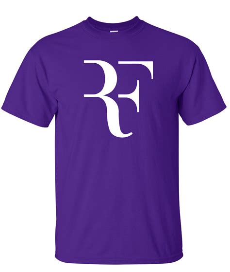 We have collected a large collection of different logos, now you look roger federer logo, from the category of sport, but in addition it has numerous logos from different companies. Roger Federer RF Logo Graphic T Shirt - Supergraphictees