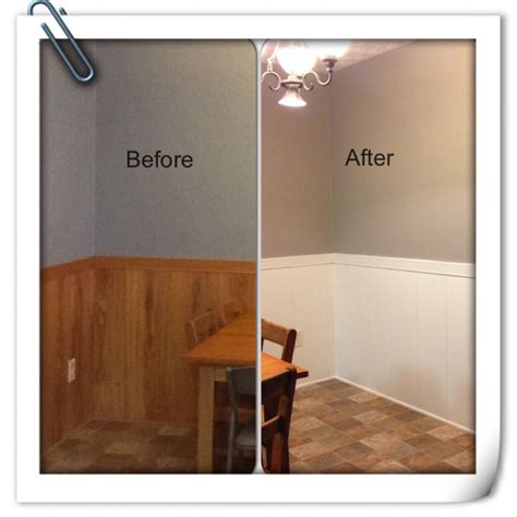 A deglosser is wiped onto the paneling, acting as a liquid sandpaper so the paint will stick. The 25+ best Painted paneling walls ideas on Pinterest ...