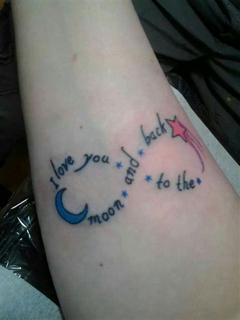 Love You To The Moon And Back Tattoo Pinterest With Images To