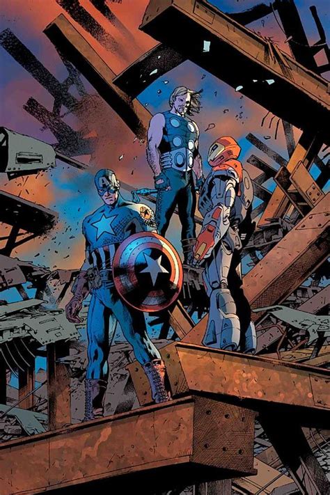 Captain America And Ultimates By Bryan Hitch Marvel Comics