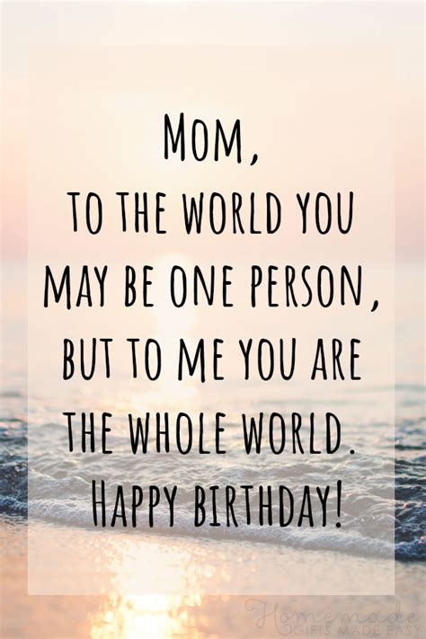 100 Best Happy Birthday Mom Wishes Quotes And Messages