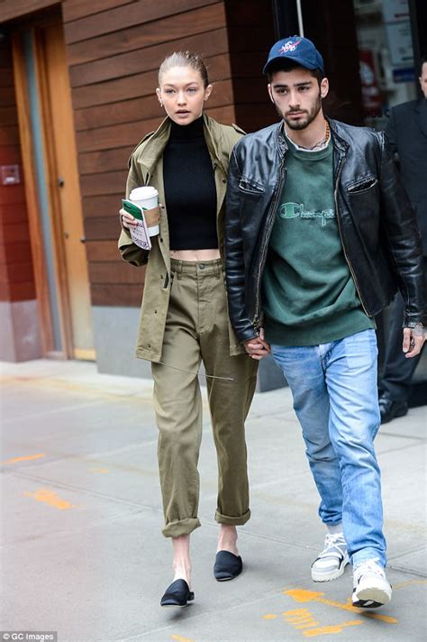 Rumors first begin to swirl that. Gigi Hadid and Zayn Malik hold hands in New York City ...