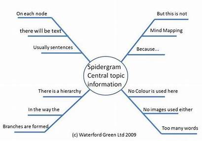 Mind Spider Diagram Spidergram Map Why Chart