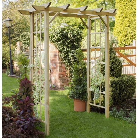 All these ideas are affordable and shouldn't cost you more than $20. Forest Garden Classic Arch