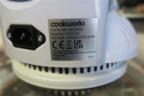 Quality Cookworks Digital Halogen Oven Model Khc D Extras Ebay