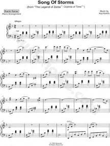 For music lesson study, public performance, or just for fun. Karim Kamar "The Legend of Zelda™: Ocarina of Time™: Song of Storms" Sheet Music (Piano Solo) in ...