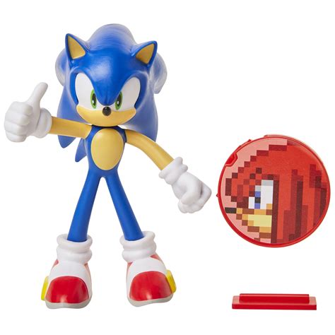 Sonic The Hedgehog Sonic With Accessory 4 Inch Action Figure