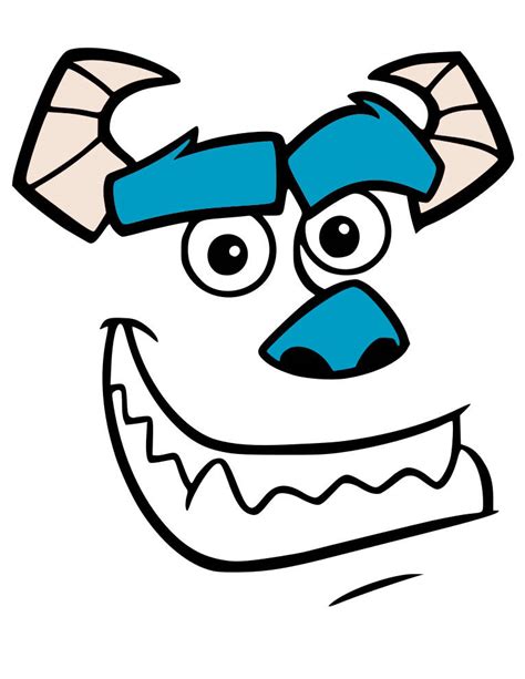 Available in png, ico or icns icon for mac. Mike, Sully and Boo faces - svg, pdf, png files from ...
