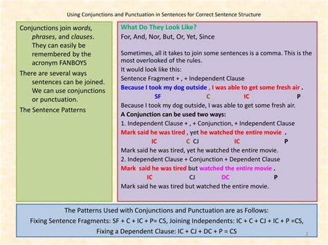 Ppt Sentence Structure Powerpoint Presentation Free Download Id