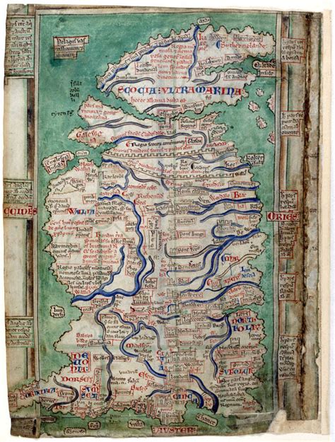 10 Medieval Maps Of Britain History Hit