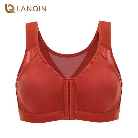 Womens Full Coverage Non Padded Wire Free Front Closure Bra Bras