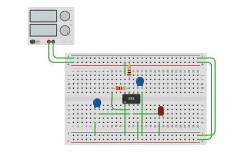 Circuit Design Astable 555 Oscillator 1s Tinkercad
