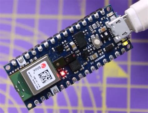 Arduino Nano 33 Ble Sense Board Gesture Recognition Mesh Networking