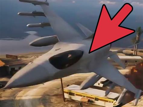 How To Get The Military Jet In Grand Theft Auto V 8 Steps