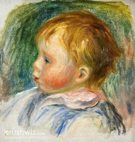 Coco By Pierre Auguste Renoir Oil Painting Reproduction