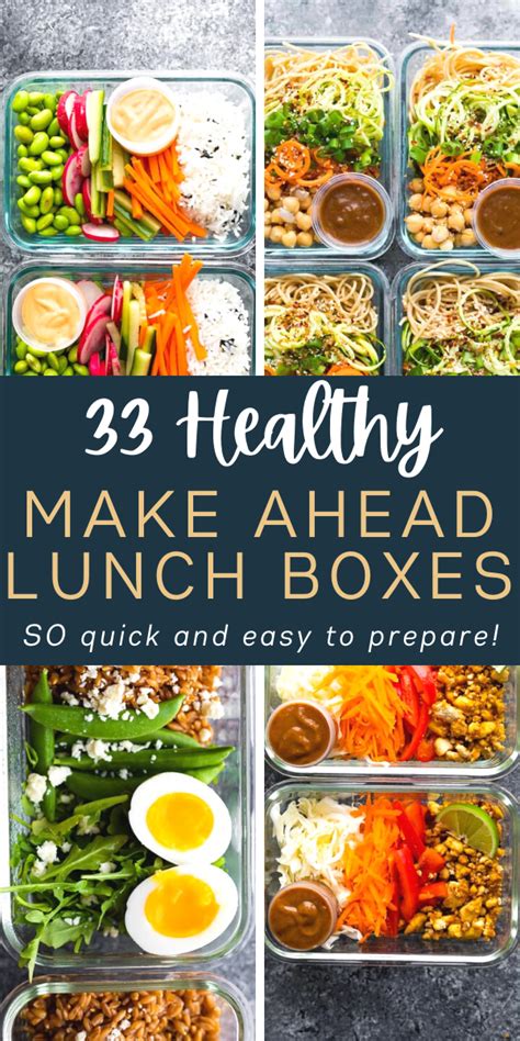 33 Healthy Make Ahead Lunch Bowl Recipes Sweet Peas And Saffron