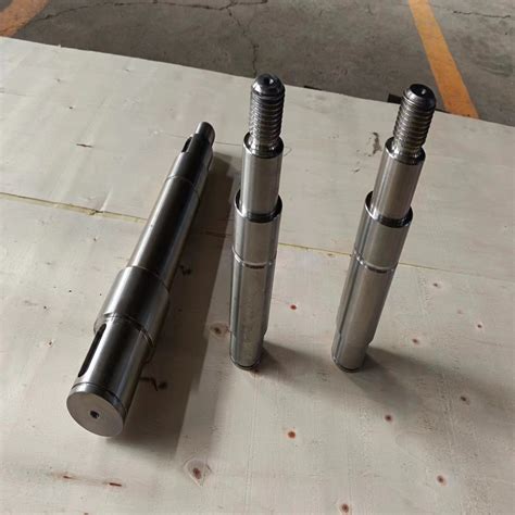 Forged Shaft And Axle Or Axis In Forging Process With Heat Treatment China Forged Shaft And
