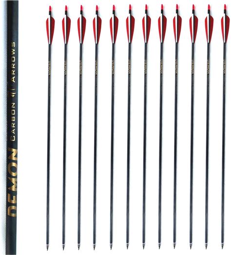 Letszhu Archery Arrows 600 Spine Carbon Shafts And