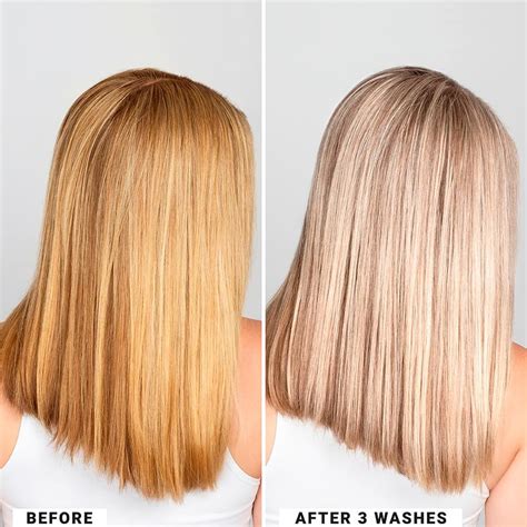 After shampooing, apply this treatment to refresh and intensify platinum tones, as well as to prevent color fading. BRB Blonde Purple Shampoo | The Beachwaver Co.