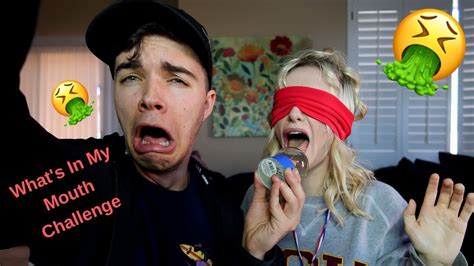 Omg What S In My Mouth Challenge Gone Gross Youtube