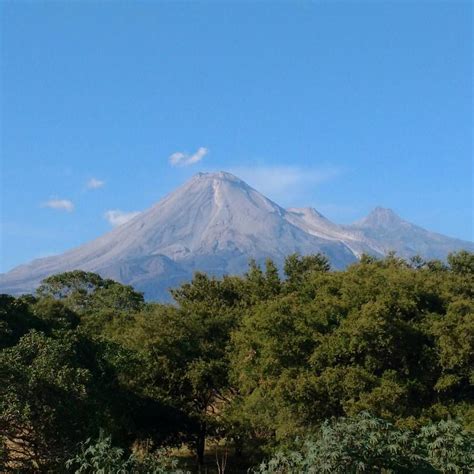 Así Me Recibió El Volcán De Colima Volcandecolima Colima Mexico En
