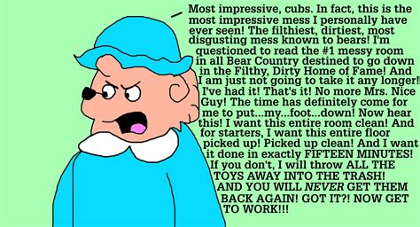 Mama Bear Is Angry In Berenstain Bears And Messy R By Mjegameandcomicfan89 On Deviantart