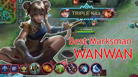 Mobile Legends The Best Wanwan Build Ever Youtube