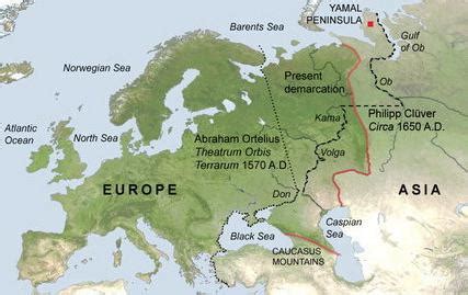 Niektórzy nazywają ją subkontynentem lub ogromnym półwyspem tworzącym zachodnią część eurazji. Gdzie jest granica między Azją i Europą