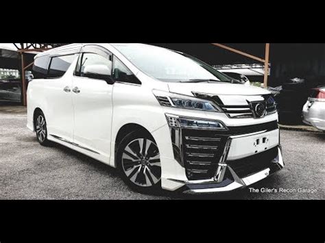 For information on the promotion of the locations of showrooms nationwide, visit www.toyota.com.my. 2018 TOYOTA VELLFIRE 2.5 ZG Full Spec - For Sale ...