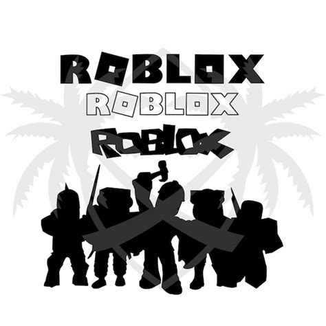 Roblox Svg Bundle Pack Roblox Svg Cut File Roblox Svg Etsy