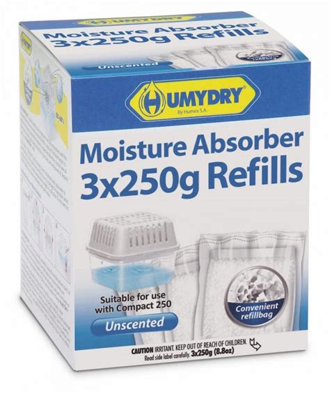 Humydry® Moisture Absorber Refills 3x250g Humydry Ireland