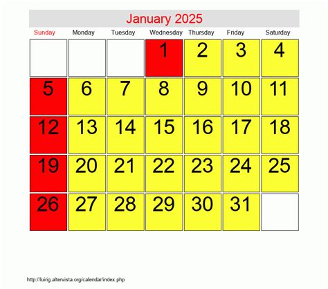 January 2025 Roman Catholic Saints Calendar