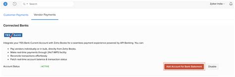 Yes bank mini statement number. Yes Bank Integration | Help | Zoho Books