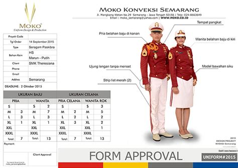 We would like to show you a description here but the site won't allow us. Supplier Pakaian Paskibra SMK Theresiana Semarang